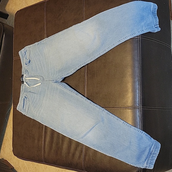 Hollister Pants - Hollister Relaxed drawstring Denim jogger Size L USED
